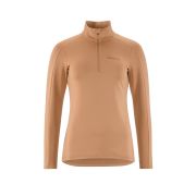 Craft Core Gain Midlayer W – Bluză strat intermediar cu fermoar scurt - Bej