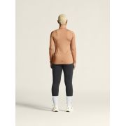Craft Core Gain Midlayer W – Bluză strat intermediar cu fermoar scurt - Bej