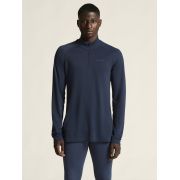 Craft Active Comfort LS HZ 2 – Bluză strat de bază cu fermoar scurt - Albastru