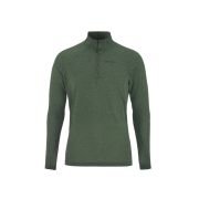 Craft ADV Subz Wool LS Tee 3 – Bluză de alergare cu merinos și fermoar scurt - Verde