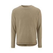 Craft Layers Wool Waffle Rn – Bluză din lână cu textură waffle - Bej