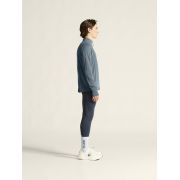 Craft ADV Subz Wool LS Tee 3 – Bluză de alergare cu merinos și fermoar scurt - Albastru