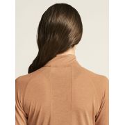 Craft ADV Subz Wool LS Tee 3 W – Bluză de alergare cu merinos și fermoar scurt - Bej
