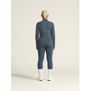 Craft ADV Subz Wool LS Tee 3 W – Bluză de alergare cu merinos și fermoar scurt - Albastru