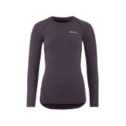 Craft Wool Extreme X LS 2 W – Bluză strat de bază cu lână merinos - Mov