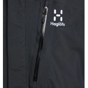 Haglöfs Astral GTX Jacket – Geacă impermeabilă GORE-TEX pentru schi și munte - Negru True Black