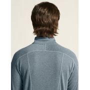 Craft ADV Subz Wool LS Tee 3 – Bluză de alergare cu merinos și fermoar scurt - Albastru