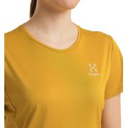 Haglöfs L.I.M Tech Tee W – Tricou tehnic ultraușor - Galben