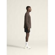 Craft ADV Subz Wool LS Tee 3 – Bluză de alergare cu merinos și fermoar scurt - Maro