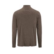 Craft ADV Subz Wool LS Tee 3 – Bluză de alergare cu merinos și fermoar scurt - Maro