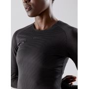 Craft Active Nanoweight LS W – Bluză strat de bază ultraușoară - Negru (999000)