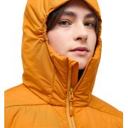Haglöfs Mimic Silver Hood W – Geacă izolată Mimic Silver cu glugă - Galben Desert Yellow