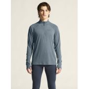 Craft ADV Subz Wool LS Tee 3 – Bluză de alergare cu merinos și fermoar scurt - Albastru