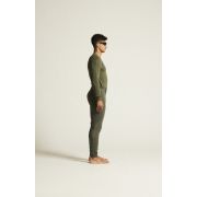 Craft ADV Wool Merino Rn LS – Bluză strat de bază cu lână merinos - Verde