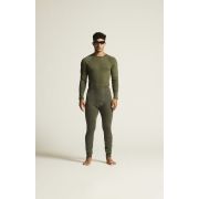 Craft ADV Wool Merino Rn LS – Bluză strat de bază cu lână merinos - Verde