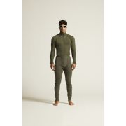 Craft ADV Wool Merino HZ – Bluză strat de bază cu merinos și fermoar scurt - Verde