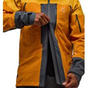 Haglöfs L.I.M Touring PROOF Jacket – Geacă impermeabilă pentru tură de schi - Galben Sunny Yellow/Desert Yellow