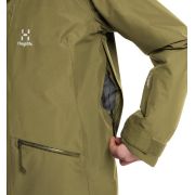 Haglöfs Lumi Insulated Parka W – Parka izolată impermeabilă - Verde Olive Green
