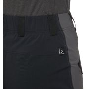 Haglöfs Mid Slim Pant W – Pantaloni softshell outdoor - Gri/negru Magnetite/True Black