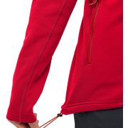Haglöfs Rosson Mid Hood W – Hanorac strat intermediar - Roșu Bright Red