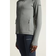 Craft ADV Explore Power Fleece Hood Jacket W – Geacă fleece elastică cu glugă - Verde