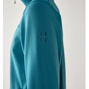 Haglöfs Rosson Mid Hood W – Hanorac strat intermediar - Albastru Mountain Teal