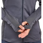 Haglöfs L.I.M Mid Multi Hood W – Hanorac strat intermediar - Gri închis Magnetite