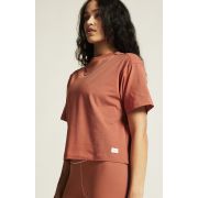 Craft Collective Relaxed SS Tee W – Tricou lejer din bumbac - Roșu