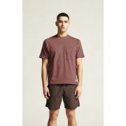 Craft Collective Relaxed SS Tee – Tricou lejer din bumbac - Roșu