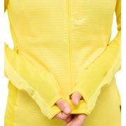 Haglöfs L.I.M Mid Fast II Hood W – Hanorac strat intermediar pentru activități rapide - Galben Tech Yellow