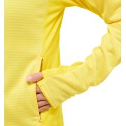 Haglöfs L.I.M Mid Fast II Hood W – Hanorac strat intermediar pentru activități rapide - Galben Tech Yellow