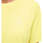 Haglöfs L.I.M Ridge Tee W – Tricou tehnic ușor - Galben Pale Yellow