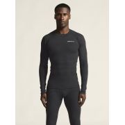 Craft Wool Extreme X LS 2 – Bluză strat de bază cu lână merinos - Negru