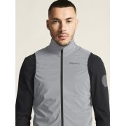 Craft ADV Essence Lumen Wind Vest – Vestă de ciclism anti-vânt reflectorizantă - Gri