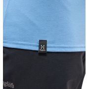 Haglöfs Outsiders Tee – Tricou din bumbac - Albastru deschis Sky Blue