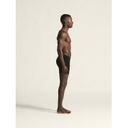 Craft Wool Seamless Boxer 3-INCH – Boxeri din lână merinos fără cusături - Negru