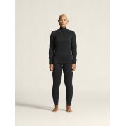 Craft Active Comfort LS HZ 2 W – Bluză strat de bază cu fermoar scurt - Negru