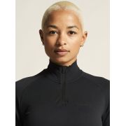 Craft Active Comfort LS HZ 2 W – Bluză strat de bază cu fermoar scurt - Negru
