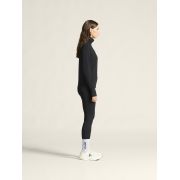 Craft Flow HZ LS W – Bluză caldă cu guler și fermoar scurt - Negru