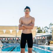 Finis - costum concurs inot barbati - Fuse Jammer - Negru simplu