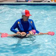 Finis - plutitoare invatat inot copii - Floatie Friends - pereche pentru maini - Pește-balon