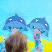 Finis - plutitoare invatat inot copii - Floatie Friends - pereche pentru maini - Rechin