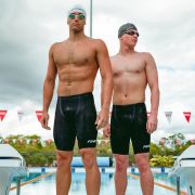 Finis - costum concurs inot barbati - HydroX Jammer - Negru