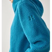 Haglöfs Funäs Pile Hood W – Hanorac fleece pufos - Albastru Deep Teal