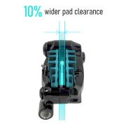 Frana Disc Hidraulica SHIMANO 105 ST-R7170 (R) + BR-R7170 (R) Wireless/Wired | Placute Resin