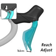 Frana Disc Hidraulica SHIMANO 105 ST-R7170 (L) + BR-R7170 (F) Wireless/Wired | Placute Resin