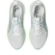 Pantofi alergare stabilitate ASICS GEL-Kayano 33 - alb White | Energy Aqua | susținere adaptivă