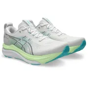 Pantofi alergare stabilitate ASICS GEL-Kayano 33 - alb White | Energy Aqua | susținere adaptivă
