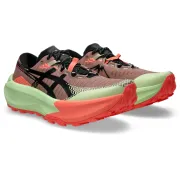 Pantofi alergare trail ASICS Trabuco Max 5 - roșu Umeboshi | Black | amortizare maximă
