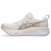 Pantofi alergare stabilitate ASICS GEL-Kayano 33 - alb White | Hazy Lilac | susținere adaptivă